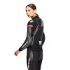 Dainese FULMINEA 2PCS dámská sportovní kombinéza antracitová/bílá vel.40